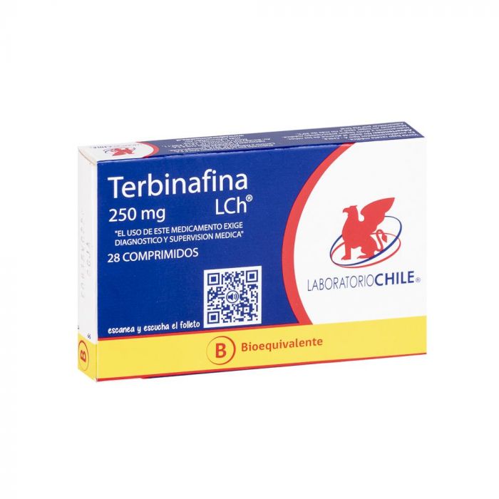 TERBINAFINA 250 MG 28 COMPRIMIDOS